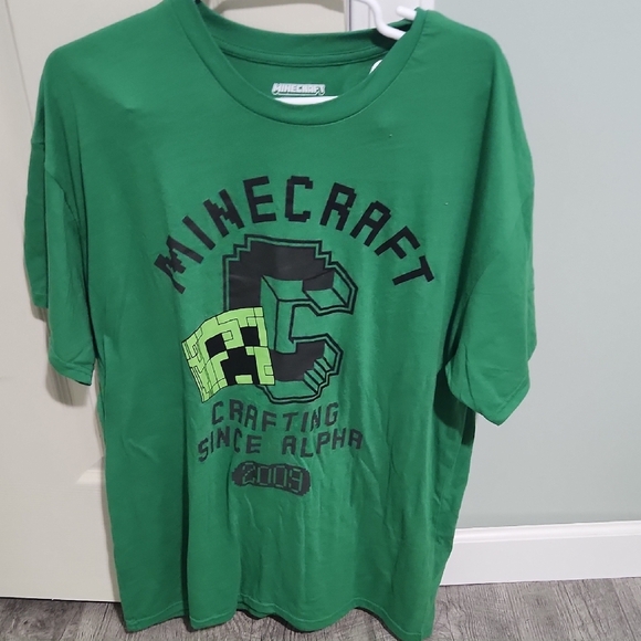 Minecraft Green Short Sleeve Tee - Picture 1 of 2